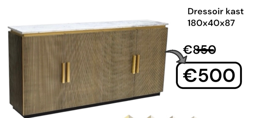 Lokum Dressior Kast 4 deurs